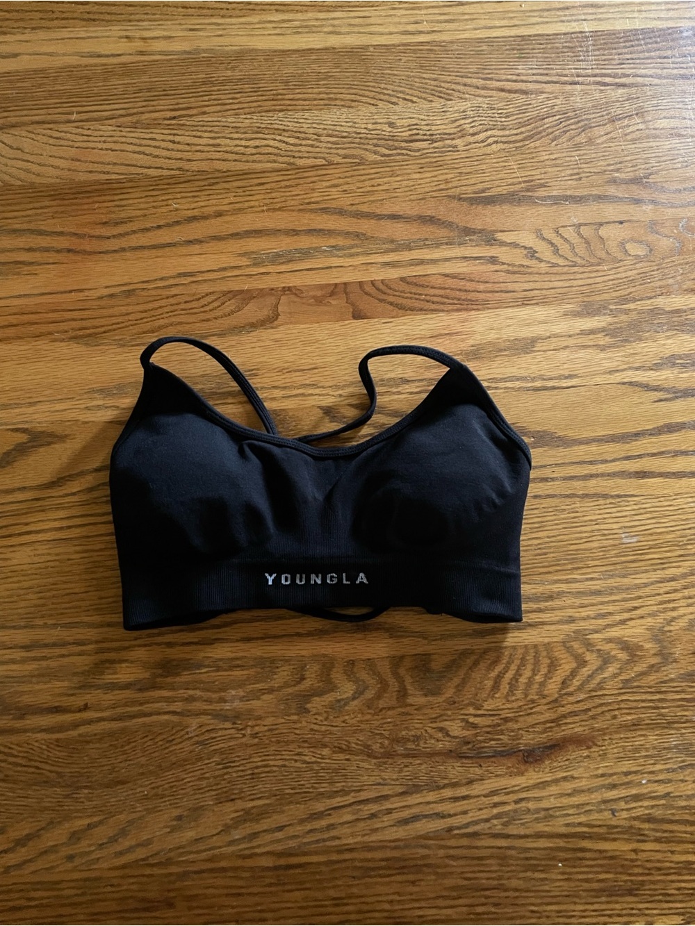 YoungLA Black Sports Bra